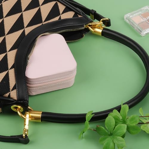 Image of Travel Jewelry Case Box Organizer, Small Jewelry Storage Box,Pink,1 Pcs