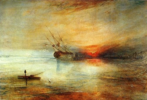 Peinture Modern Turner Fort Vimieux Impression Toile Salon 60x90