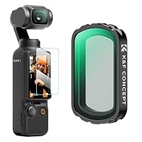 K&F CONCEPT magnetisches Black Mist 1/4 Filter kompatibel mit DJI Osmo Pocket 4 und Pocket 3, Osmo Pocket 4/3 Zubehör (Aluminiumrahmen)