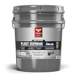 Triax Fleet Supreme 5W-40 ESP API CK-4 Full Synthetic Diesel Engine Oil, Friction Optimized and Boosted with Molybdenum and Nano-Boron, Superb Powerstroke Performance (5 Gallon Pail)