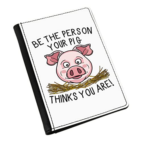 Protège-passeport cochon Gift Base, idée cadeau originale de voyage