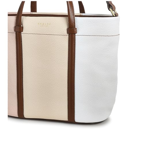 Image of RADLEY London Rivington Colourblock Women's Leather Ziptop Satchel Bag
