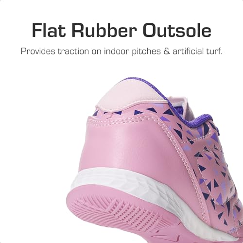 DREAM PAIRS Boys Girls Indoor Sneakers Lace Up Sport Athletic Casual IC Youth Futsal Football Soccer Shoes for Little/Big Kid2