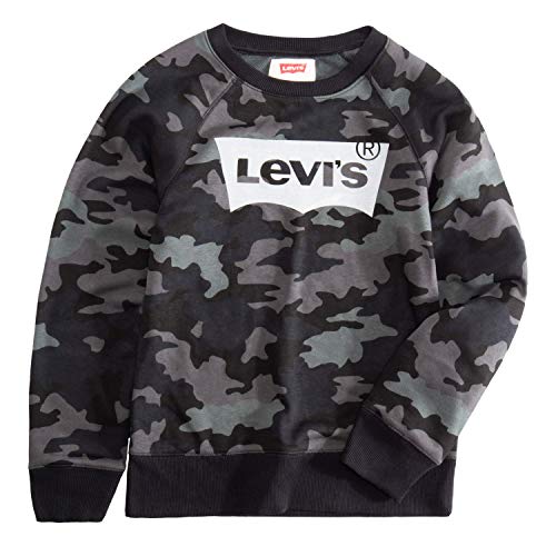 Image of Levi's Boys Polycotton Crew Neck Sweatshirt