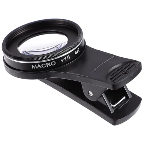 IFUNDOM 4k High Definition Phone Macro Lens Clip Design Phone SLR Camera Lens (15X 30X) Very Suitable for Your Electronic Equipment Cover