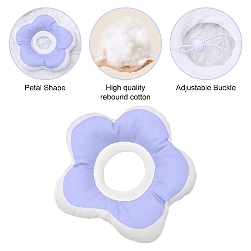 Ali2 Cat Cone Collar Soft Cat Recovery Collar Cute Petal Neck Cat Cones After Surgery Adjustable Cat Elizabethan Collars For Kitten And Small Cats Dogs S #TOP3