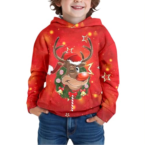 Weihnachtspullover Kinder Mädchen Jungen Weihnacht Pullover...