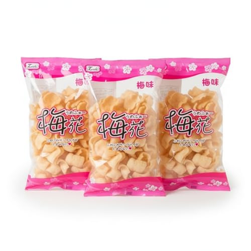 【やみつき!梅味さくさく食感】沖縄土産 梅花(うめふぁー)3袋セット 梅風味 お茶菓子 ギフトにも最適?