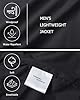 KEFITEVD Men's Spring Motorcycle Cargo Jacket Casual Thin Baseball Sports Jackets Fashion Outwear, Black, 3XL #5