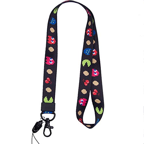 Correa para el cuello de gran calidad con estampado de colores por los dos lados, ideal para móviles, acreditaciones, llaves, USB, MP3, color Estilo 29