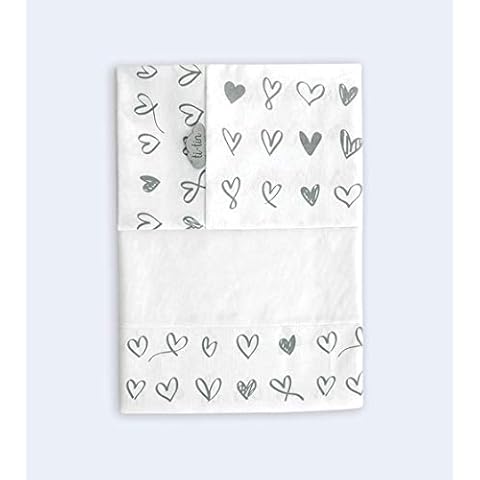 Ti TIN | Conjunto de Sábanas para Cuna de 70x140 | Pack de 3 Piezas Cover