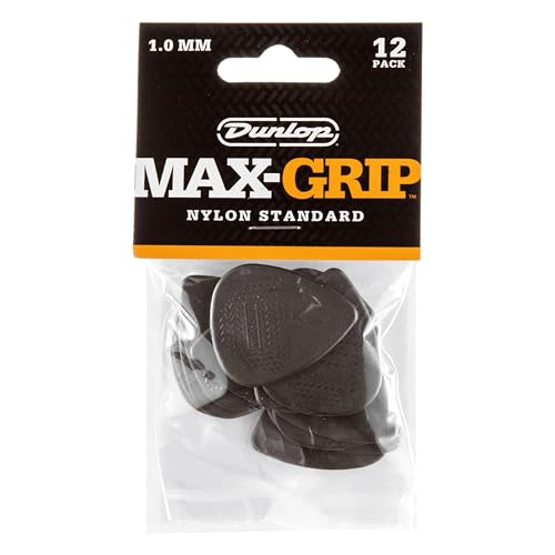 Dunlop 449P1.0 Nylon Max-Grip Picks 1,00 mm - Plektren Set
