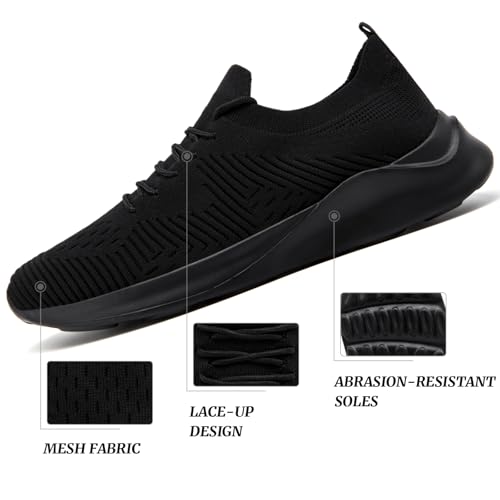 Men Running Shoes Tennis Slip on Casual Walking Gym Sneakers Athletic Lightweight2