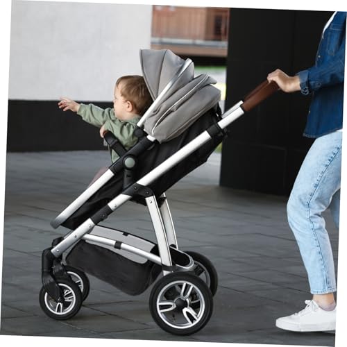 Miniatura 6 de Biudeco Cesta Organizador Para Carrito De Bolsa De Almacenamiento Inferior De Cochecito De Oxford Para Y Con Diseño Ligero Y Portátil