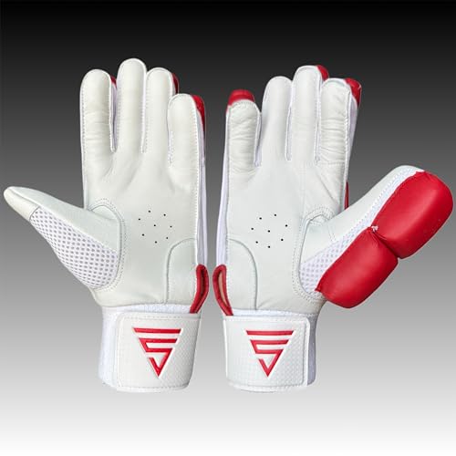 Image of VERSANT PRO DG Cricket Batting Gloves with PITTARD Palm (IPL Edition, Men Size, Right Handed)
