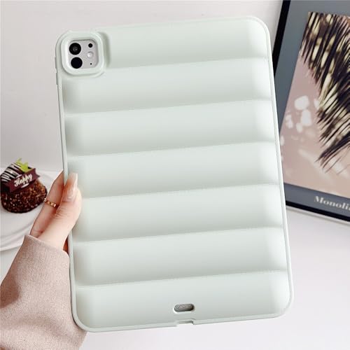 Coque iPad Pro 10.5 rigide silicone vert menthe antichoc