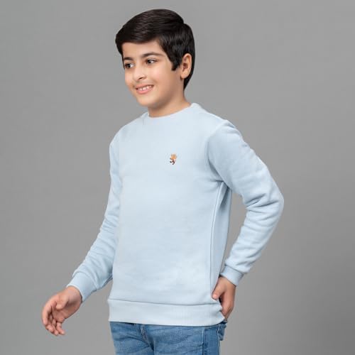 Image of Red Tape Boy's Cotton Blend Crew Neck Sweatshirt