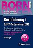  Buchführung 1 DATEV-Kontenrahmen 2013: Grundlagen der Buchführung für Industrie- und Handelsbetriebe (Bornhofen Buchführung 1 LB)
