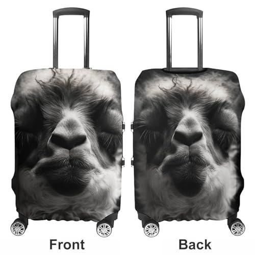 A Little Camel Luggage Cover Elastic Suitcase Protector Case Anti-Scratch Washable Baggage Covers Protector For Traveling, Aircraft Consignment S3