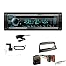 Produktbild Kenwood KDC-BT760DAB 1-DIN Autoradio CD-Tuner mit Bluetooth Digitalradio DAB+ inkl. Einbauset passend für Opel Combo ab 2012 Mattschwarz
