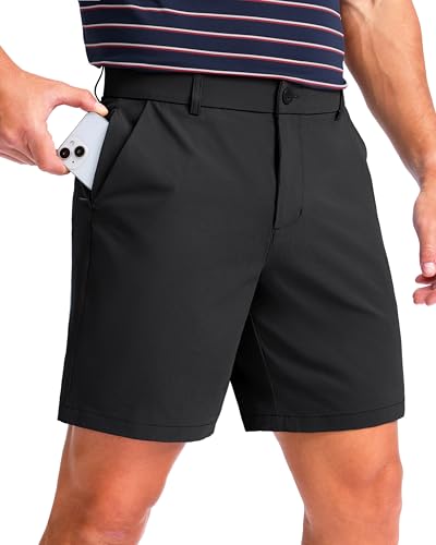 G Gradual Men's Golf Casual Shorts 7 Inch Inseam with 5 Pockets