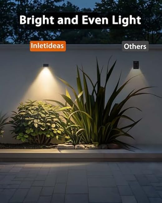 Solar Fence Lights Wall Lights Decorative Solar Lights Warm White