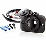 Phoenix バイク・自動車・ボート・重機用 電源ソケット【12V専用】埋め込み式／雨天・洗車も安心／保護キャップ付き＜長期保証45日間＞シガーソケット