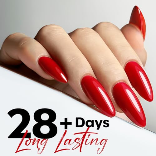 Esmalte de uñas gel rojo 15 ML modelones miniatura 3