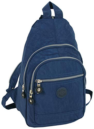 Mochila urbana mujer muy ligera de nailon para evitar dolor de espalda