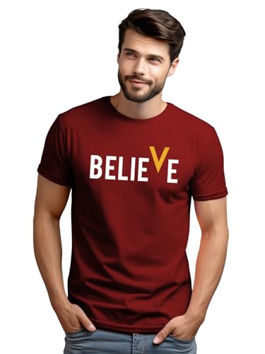 Image of ADRO Men Cotton Regular Printed Tshirt