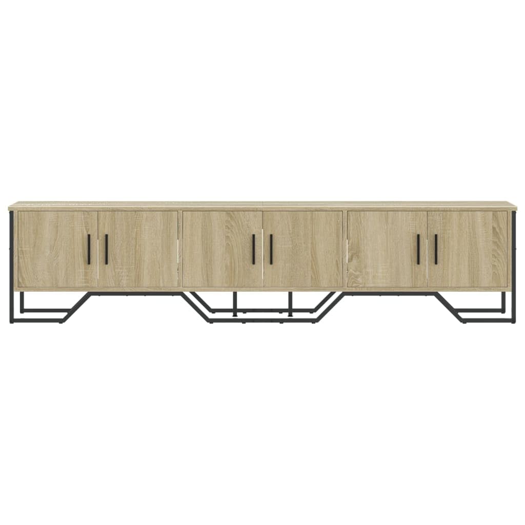 Mobile TV in rovere Sonoma, 180 x 34 x 41 cm, in legno