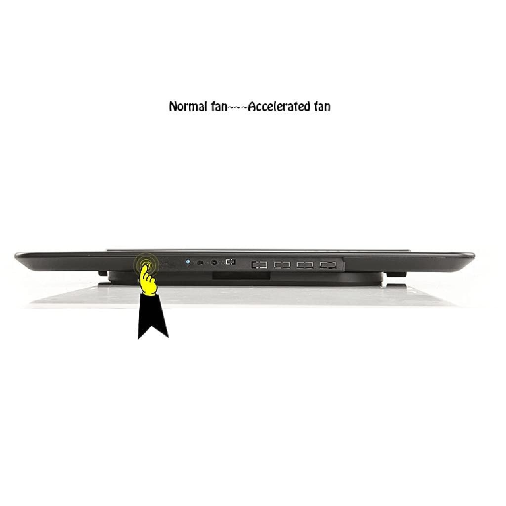 raffreddatore notebook ventole per pc portatile Radiatore multifunzionale con pad di raffreddamento per notebook silenzioso per raffreddamento del laptop