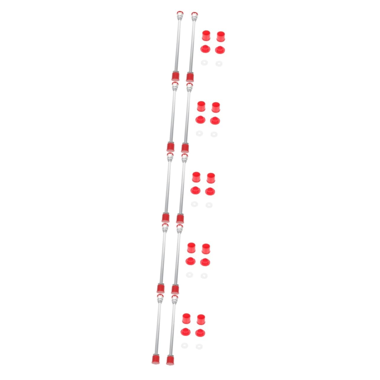 HOMSFOU 5sets Paint Sprayer Extension Pole 30 Inches Spray Can Extension Pole Lightweight for Easy Handling 2pcs*5