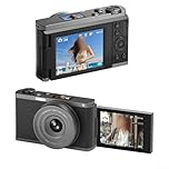 68MP 4K Digital Camera With 28X Zoom, 180° Flip Screen, Autofocus Vlogging Camera, Type-C Port For Travel Photography(Lychee Texture)