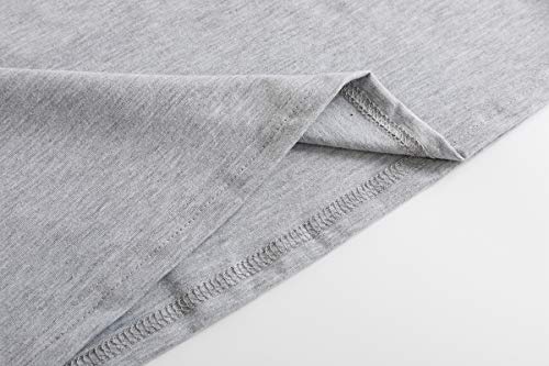 Hupohoi Big Girls' Summer Cartoon Sleepwear Cute Panda Lovely Cat Nightgown Cotton Sleepshirt Dress, Panda, 10(Us 6-8 Years) #TOP5