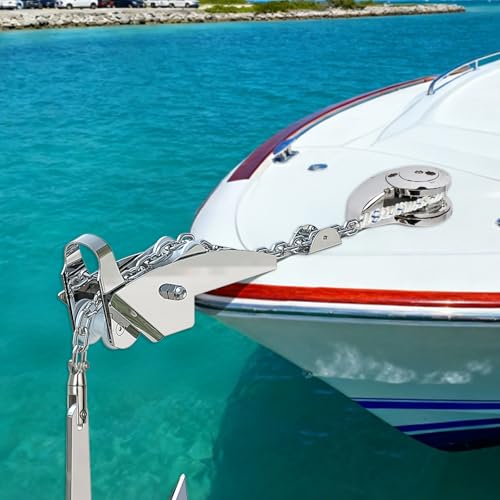 Rouleau d'ancrage d'arc auto-lançant double rouleau inox marine - 7