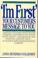 "I'm First": Your Customer's Message to You 0892563346 Book Cover
