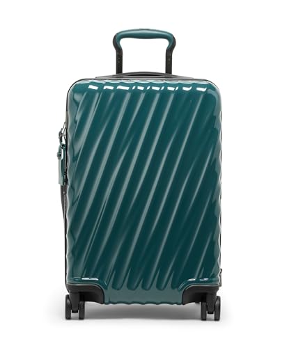 TUMI - Mala de mão expansível internacional de 19 graus com 4 rodas – mala rígida – 55,4 x 35,5 x 23 cm, Lagoa, One Size, Mala de mão expansível internacional de policarbonato de 19 graus com 4 rodas
