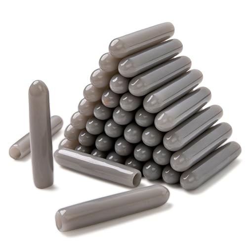 Schutzkappen für Geschirrspüler Korb, 120 Stück, aus Silikon, in Grau, 25 x Ø 5 mm, Schutz Zinken universell für die meisten Geschirrspüler, Spülmaschine Korbspitze Kappe, Ersatz Abdeckkappen Gestell