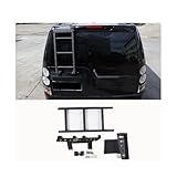 Car Rear Door Ladder Compatible For Land Rover Discovery 3/Discovery 4 2004-2016 Aluminum Alloy Tailgate Ladder Auto External Accessories(Style-B Rear door)