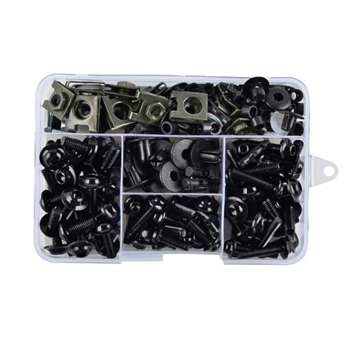 ���[�^�[���b�h�i�b�g�ƃ{���g�Z�b�g Compatible With For Z250 300 400 650 750 800 For Z900RS For Z1000/R/SX 195�� �I�[�g�o�C�t�F�A�����O�{���g �l�W�L�b�g �i�b�g �N���b�v �Ή�