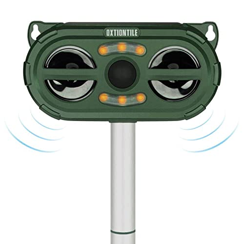Buy OXTIONTILE Ultrasonic Animal Deterrent Devices Outdoor Cat
