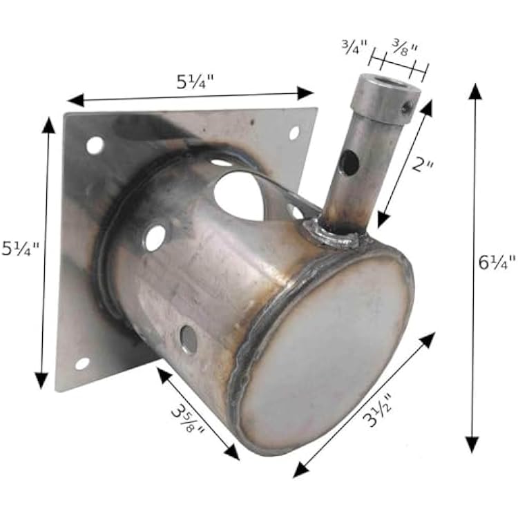 Fire Pot for 9020 & 9040 Series Pellet Grills: 900049-GPFL Compatible with Char-Griller