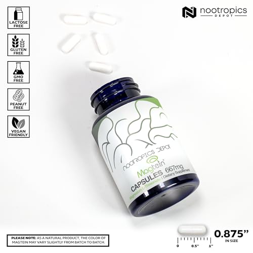 Nootropics Depot Magtein Capsules