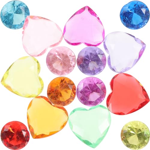 ERINGOGO 200 Unidades materiais para fazer arte crianças pedras preciosas adesivos joias decoração d