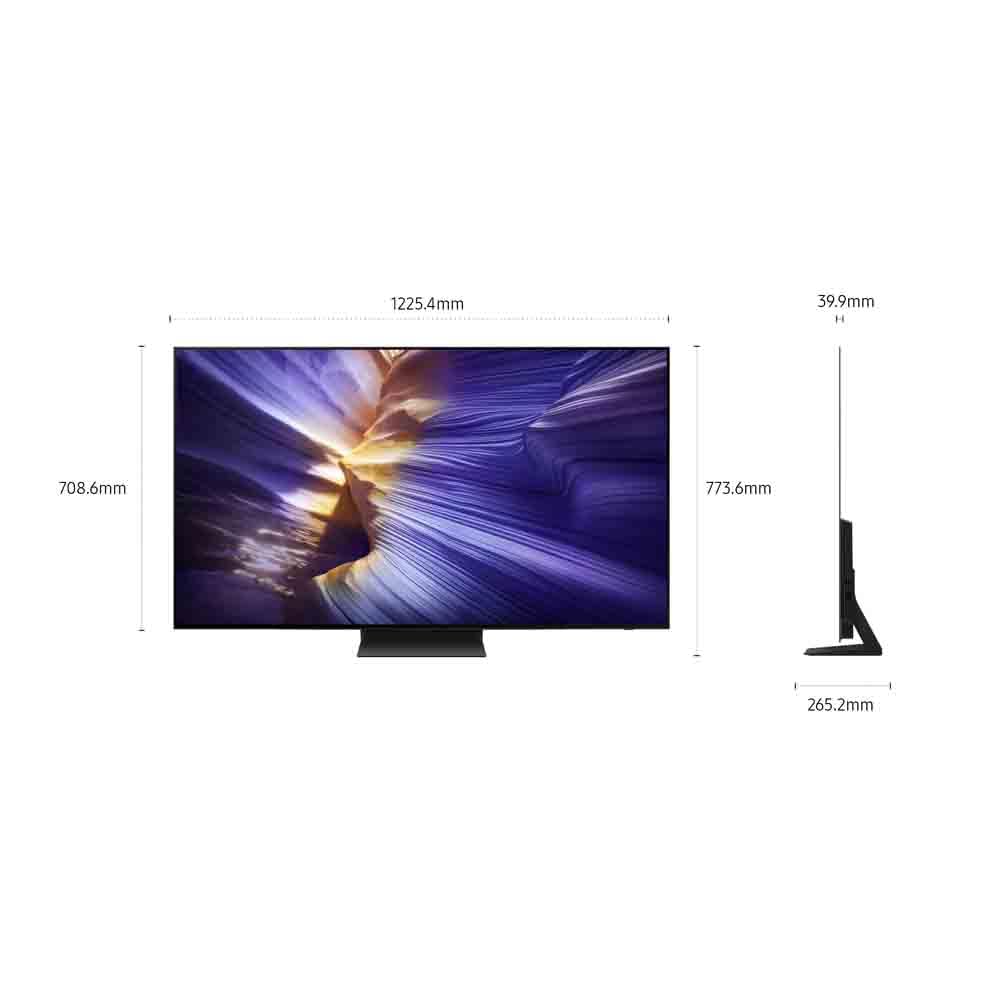 Samsung OLED 4K Vision AI Smart TV 55'' QE55S94FAEXZT OLED 4K, NQ4 AI Gen3 Processor, 4K AI Upscaling Pro, Motion Xcelerator 144Hz, Dolby Atmos & OTS Lite, LaserSlim Design, 2025