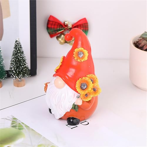 Gnomes de Noël en résine pour sublimer votre bibliothèque et vos fêtes