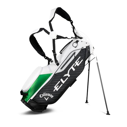 Callaway Golf ELYTE Standtasche, Weiß/Schwarz/Grün Callaway Golf ELYTE Standtasche, Weiß/Schwarz/Grün