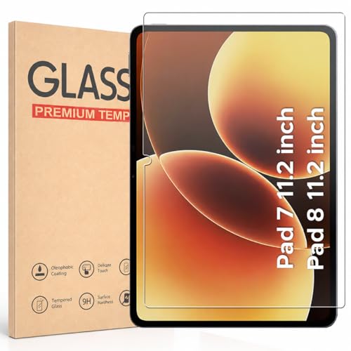 Image of Czartech Tempered Glass Screen Protector for Xiaomi Pad 8 /8 Pro, Mi Pad 7 /7 Pro (11.2 inch inch) Tablet | Bubble Free, Smooth Pen Experience