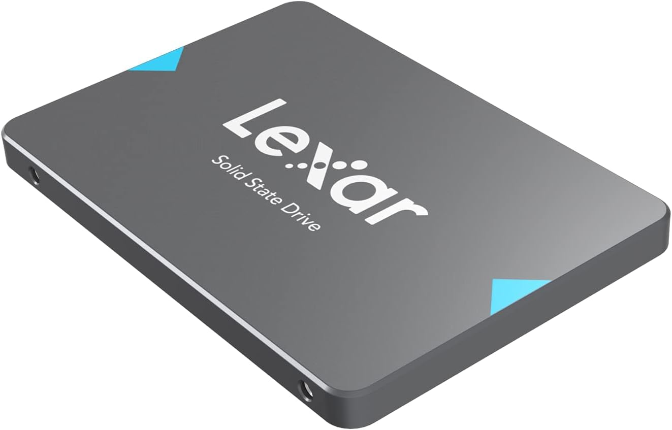 Lexar NQ100 SSD interno SATA III 2,5" 256 GB - Velocità di lettura fino a 550 MB/s - Unità SSD interna per laptop e desktop